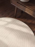 Kusový koberec Vikosa Arcura 106269 Cream White kruh - 150x150 (průměr) kruh cm