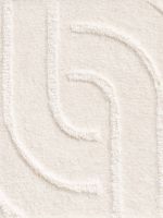 Kusový koberec Vikosa Arcura 106269 Cream White kruh - 150x150 (průměr) kruh cm