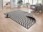 Kusový koberec Twin Supreme 103433 Palma black creme – na ven i na doma - 240x340 cm Kusový koberec Twin Supreme 103433 Palma black creme – na ven i na doma - 240x340 cm