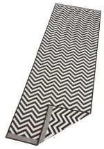 Kusový koberec Twin Supreme 103433 Palma black creme – na ven i na doma - 240x340 cm Kusový koberec Twin Supreme 103433 Palma black creme – na ven i na doma - 240x340 cm