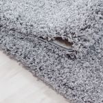 Kusový koberec Life Shaggy 1500 light grey kruh - 160x160 (průměr) kruh cm Kusový koberec Life Shaggy 1500 light grey kruh - 160x160 (průměr) kruh cm