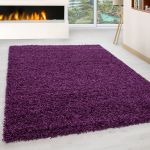 Kusový koberec Life Shaggy 1500 lila - 80x250 cm Kusový koberec Life Shaggy 1500 lila - 80x250 cm