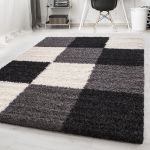 Kusový koberec Life Shaggy 1501 black - 80x250 cm Kusový koberec Life Shaggy 1501 black - 80x250 cm