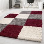 Kusový koberec Life Shaggy 1501 red - 60x110 cm Kusový koberec Life Shaggy 1501 red - 60x110 cm