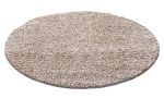 Kusový koberec Life Shaggy 1500 beige kruh - 200x200 (průměr) kruh cm Kusový koberec Life Shaggy 1500 beige kruh - 200x200 (průměr) kruh cm