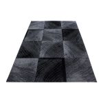 Kusový koberec Plus 8003 black - 80x300 cm Kusový koberec Plus 8003 black - 80x300 cm