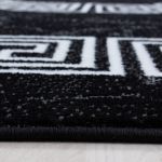 Kusový koberec Plus 8009 black - 80x150 cm Kusový koberec Plus 8009 black - 80x150 cm