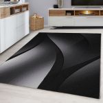 Kusový koberec Plus 8010 black - 120x170 cm Kusový koberec Plus 8010 black - 120x170 cm