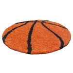 Dětský kusový koberec Fun 6002 orange - 120x120 (průměr) kruh cm