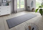 Kusový koberec Bouclé 104433 Grey - 80x300 cm Kusový koberec Bouclé 104433 Grey - 80x300 cm