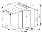 Domek INGRID 193cm Domek INGRID 193cm