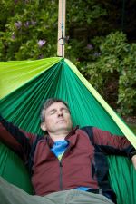 Houpací síť pro dva Camping + Slap strap (zelený SET) Houpací síť pro dva Camping + Slap strap (zelený SET)