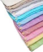 Rychleschnoucí froté turban na vlasy, růžový Rychleschnoucí froté turban na vlasy, růžový
