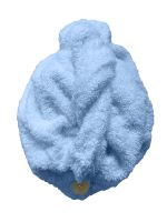 Rychleschnoucí froté turban na vlasy, modrý Rychleschnoucí froté turban na vlasy, modrý