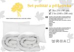 Set Peach - 2x polštář+2x přikrývka Set Peach - 2x polštář+2x přikrývka