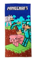 Carbotex Dětská osuška Minecraft Objev svůj Svět Carbotex Dětská osuška Minecraft Objev svůj Svět