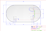 Oválné zrcadlo PURE OVAL 100x50 CM o síle 4mm s leštěnou hranou - včetně závěsů