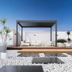 Bioklimatická pergola INTRO PLUS 4x3 m volně stojící Bioklimatická pergola INTRO PLUS 4x3 m volně stojící