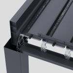 Bioklimatická pergola INTRO PLUS 4x3 m volně stojící Bioklimatická pergola INTRO PLUS 4x3 m volně stojící