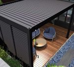 Bioklimatická pergola INTRO PLUS 4x3 m volně stojící Bioklimatická pergola INTRO PLUS 4x3 m volně stojící
