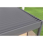 Bioklimatická pergola INTRO PLUS 6x3 m - do stěny Bioklimatická pergola INTRO PLUS 6x3 m - do stěny