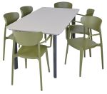 Křeslo MARE ARMCHAIR - olivová Křeslo MARE ARMCHAIR - olivová