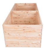 záhon vyvýšený PREMIUM MODŘÍN 160x70x50cm dřevěný záhon vyvýšený PREMIUM MODŘÍN 160x70x50cm dřevěný