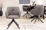 2SET židlo-křeslo EUPHORIA taupe kůže otočná 180° 2SET židlo-křeslo EUPHORIA taupe kůže otočná 180°