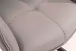 2SET židlo-křeslo EUPHORIA taupe kůže otočná 180° 2SET židlo-křeslo EUPHORIA taupe kůže otočná 180°