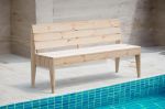 POOL dřevěná lavice - PŘÍRODNÍ POOL dřevěná lavice - PŘÍRODNÍ