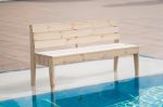 POOL dřevěná lavice - PŘÍRODNÍ POOL dřevěná lavice - PŘÍRODNÍ