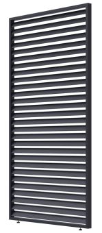 PANEL ZASTÍNĚNÍ, FIXNÍ LAMELY, HORIZONTÁLNÍ 1,3 m pro bioklimatickou pergolu