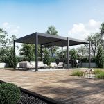 Bioklimatická pergola INTRO DUO 6x4 m, hliník - volně stojící Bioklimatická pergola INTRO DUO 6x4 m, hliník - volně stojící