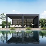 Bioklimatická pergola INTRO DUO 6x4 m, hliník - volně stojící Bioklimatická pergola INTRO DUO 6x4 m, hliník - volně stojící
