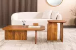 2SET konferenční stolek GATSBY 100/45 CM hnědá masiv akácie 2SET konferenční stolek GATSBY 100/45 CM hnědá masiv akácie