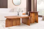 2SET konferenční stolek GATSBY 100/45 CM hnědá masiv akácie 2SET konferenční stolek GATSBY 100/45 CM hnědá masiv akácie