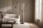 Stojací lampa LIQUID DIAMOND 200 CM kouřově šedá Stojací lampa LIQUID DIAMOND 200 CM kouřově šedá