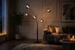 Stojací lampa LIQUID DIAMOND 200 CM kouřově šedá Stojací lampa LIQUID DIAMOND 200 CM kouřově šedá