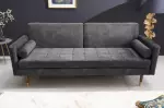 Pohovka COUTURE 195 CM šedá rozkládací Pohovka COUTURE 195 CM šedá rozkládací