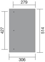 Dřevěná zahradní pergola 671 (5,1x3 m) Dřevěná zahradní pergola 671 (5,1x3 m)