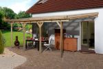 Dřevěná zahradní pergola 671 (7x3 m) Dřevěná zahradní pergola 671 (7x3 m)