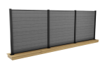 Plotový panel KETER FENCE KIT šedý (3x panel) Plotový panel KETER FENCE KIT šedý (3x panel)