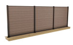 Plotový panel KETER FENCE KIT hnědý (3x panel) Plotový panel KETER FENCE KIT hnědý (3x panel)