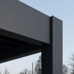 Bioklimatická pergola INTRO DUO 4x4 m, hliník - do stěny Bioklimatická pergola INTRO DUO 4x4 m, hliník - do stěny