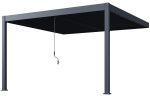 Bioklimatická pergola INTRO DUO 4x4 m, hliník - do stěny Bioklimatická pergola INTRO DUO 4x4 m, hliník - do stěny