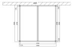 Bioklimatická pergola INTRO DUO 4x4 m, hliník - do stěny Bioklimatická pergola INTRO DUO 4x4 m, hliník - do stěny