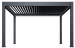 Luxusní ELEKTRICKÁ bioklimatická pergola PRESTIGE 4x4 m, hliník - volně stojící Luxusní ELEKTRICKÁ bioklimatická pergola PRESTIGE 4x4 m, hliník - volně stojící
