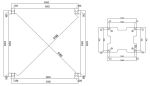 Luxusní ELEKTRICKÁ bioklimatická pergola PRESTIGE 4x4 m, hliník - volně stojící Luxusní ELEKTRICKÁ bioklimatická pergola PRESTIGE 4x4 m, hliník - volně stojící