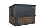 DECO BAR DUO domek - Walnut DECO BAR DUO domek - Walnut
