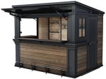 DECO BAR DUO domek - Walnut DECO BAR DUO domek - Walnut